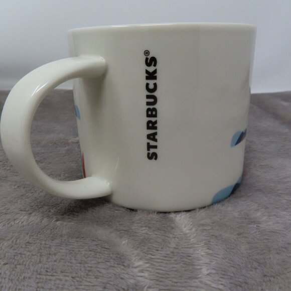 Starbucks Chicago You Are Here Collection Coffee Mug Cup 2015 White Red 14 fl oz - Picture 4 of 6